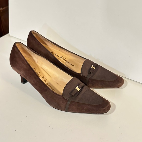 Salvatore Ferragamo Brown Loafers - Picture 9 of 13